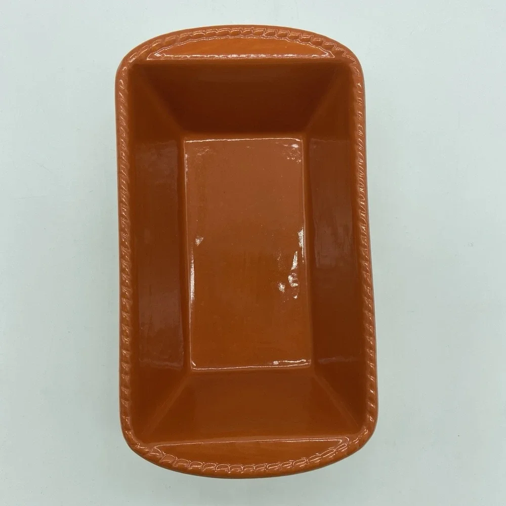 Temp-Tations By Tara 12 Ounce Mini Loaf Dish‎ Autumn Fall Thanksgiving Farmhouse